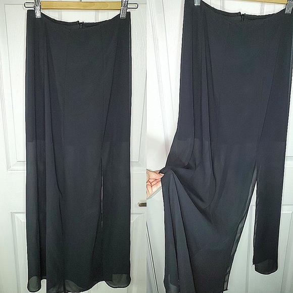 Black Size 4 H&M Maxi Skirt - Picture 2 of 2